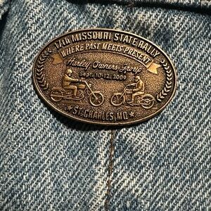 Missouri state rally pin, Harley Owners Group HOG, 2009, St Charles MO